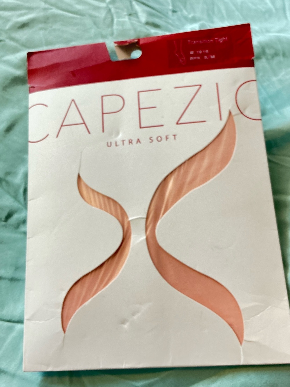 Capezio Ultra Soft Transition Tight In Ballet Pink NWT
